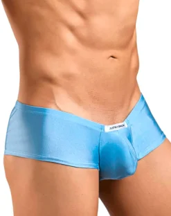 Justin+simon Xsj13 Cheeky Bulge Boxer Baby Blue