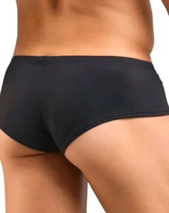 Justin+simon Xsj13 Cheeky Bulge Boxer Peach Black