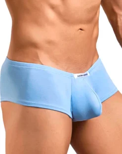 Justin+simon Xsj13 Cheeky Bulge Boxer Peach Blue