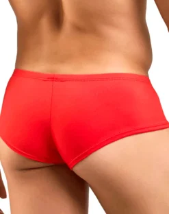 Justin+simon Xsj13 Cheeky Bulge Boxer Peach Red