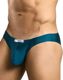 Justin+simon Xsj01 Classic Silky Bikini Opal Green
