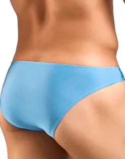 Justin+simon Xsj01 Classic Silky Bikini Baby Blue