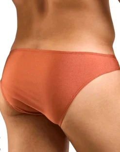 Justin+simon Xsj01 Classic Silky Bikini Ochre