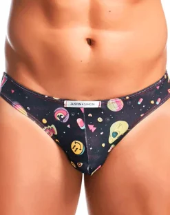 Justin+simon Xsj01 Classic Silky Bikini Psycodelic
