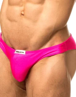 Justin+simon Xsj01 Classic Silky Bikini Pink