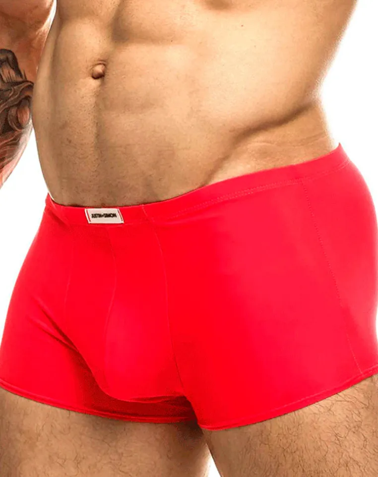 Justin+simon Xsj08 Classic Trunks Coral