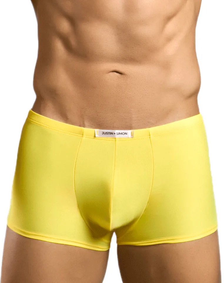 Justin+simon Xsj08 Classic Trunks Yellow