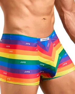 Justin+simon Xsj08 Classic Trunks Pride Flag