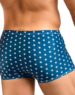 Justin+simon Xsj08 Classic Trunks Usa Flag