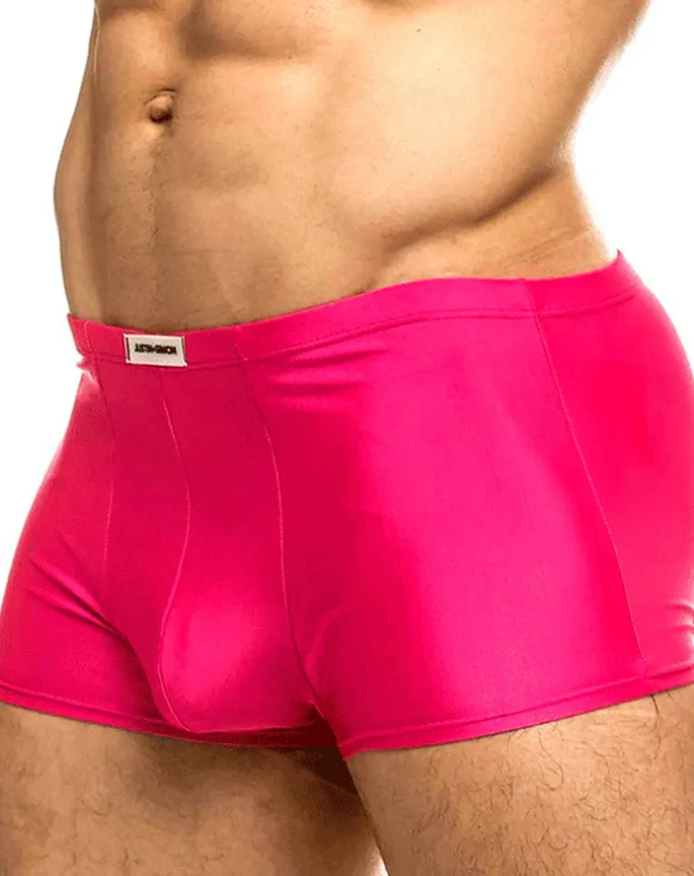 Justin+simon Xsj08 Classic Trunks Hot Pink