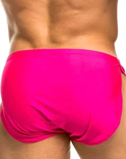 Justin+simon Xsj09 Running Shorts Hot Pink