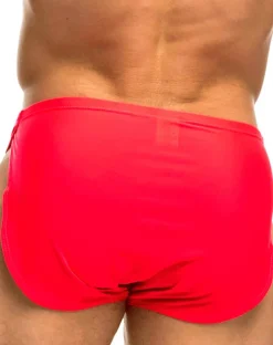 Justin+simon Xsj09 Running Shorts Coral