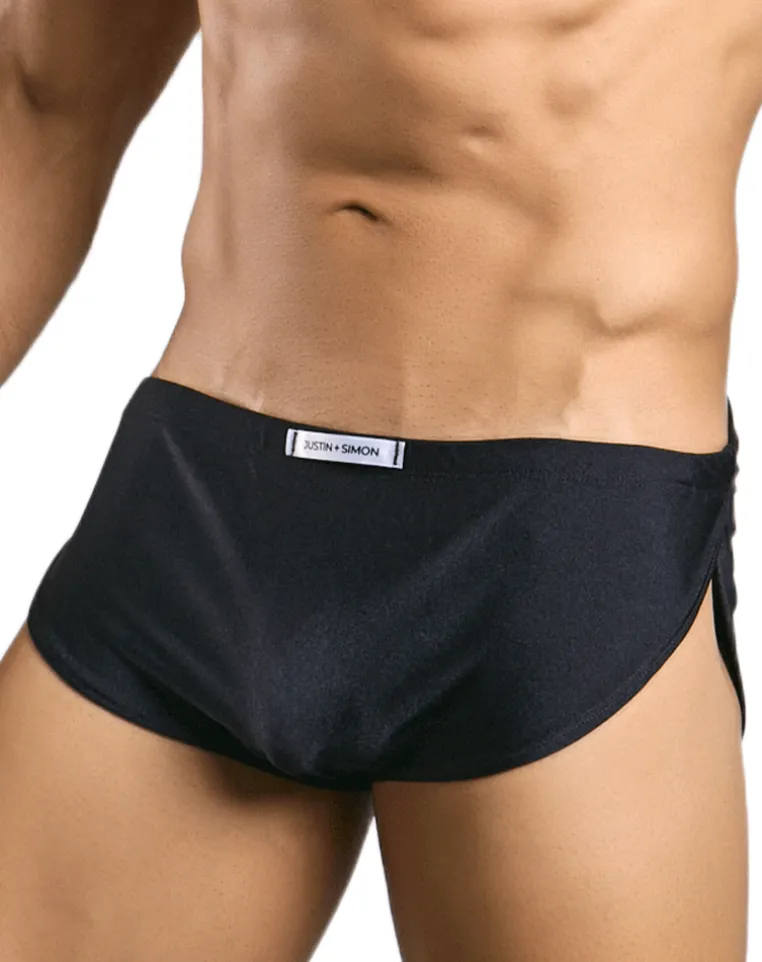 Justin+simon Xsj09 Running Shorts Black