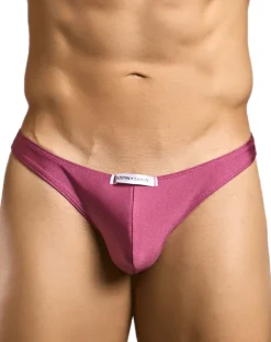 Justin+simon Xsj03 Silky Sexy Thongs Wine