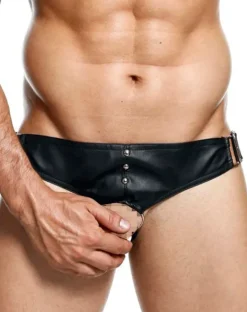 Malebasics Dmbl01 Dngeon Cockring Jockstrap Black