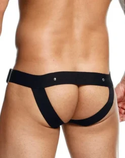 Malebasics Dmbl01 Dngeon Cockring Jockstrap Red