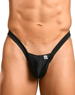 Malebasics Mbl52 Buns Thongs Black