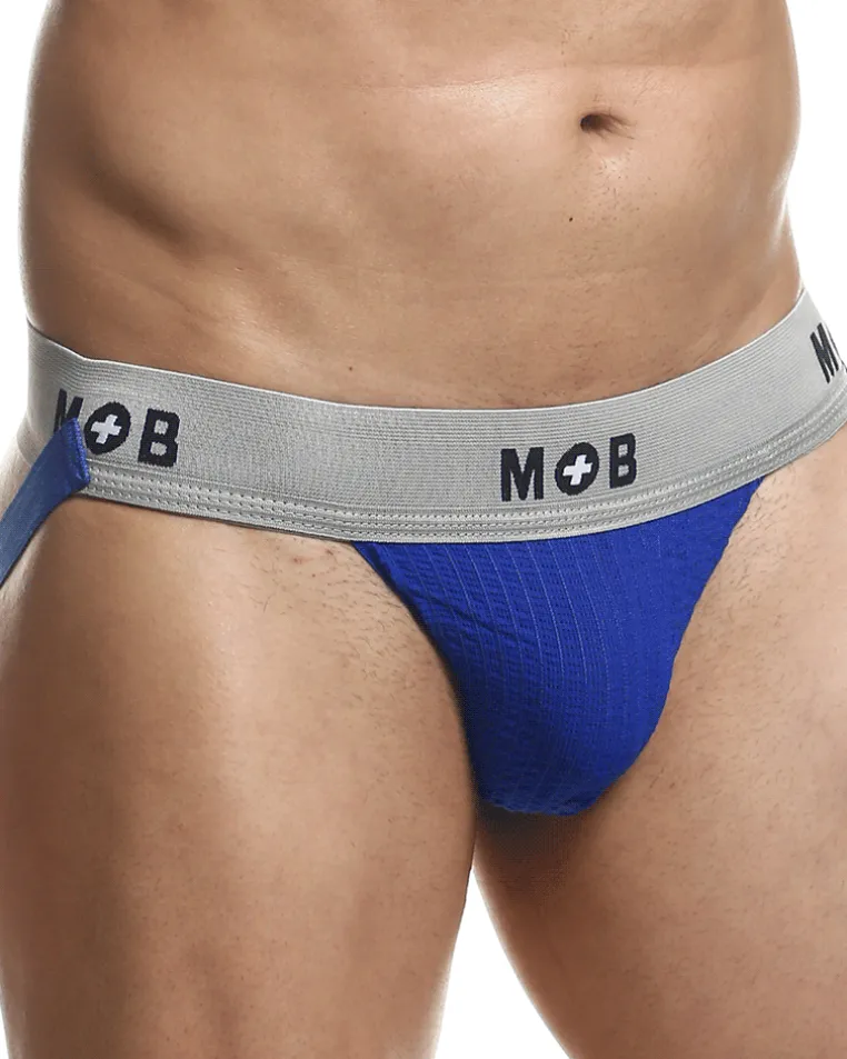Malebasics Mbl107 Classic Fetish Jock 3 Inches Jockstrap Royal