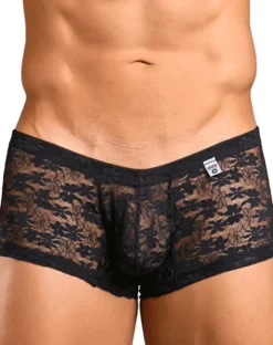 Malebasics Mbl78 Lace Trunks Black Lace