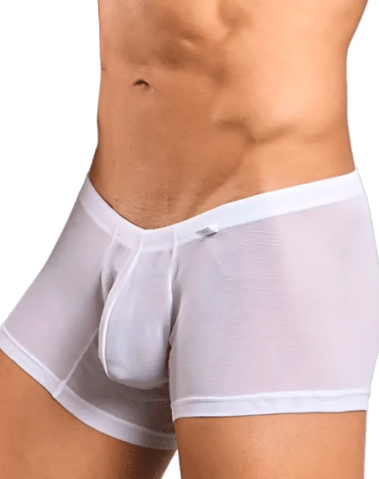 Malebasics Mbl78 Lace Trunks White Mesh