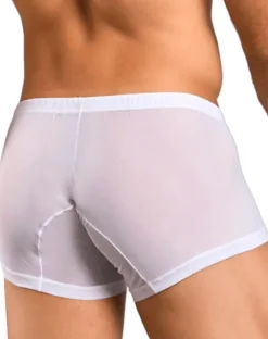 Malebasics Mbl78 Lace Trunks White Mesh