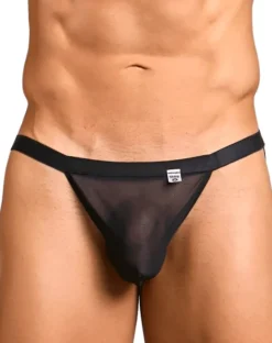 Malebasics Mbl82 Sexy Jockstrap Black Mesh