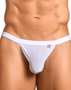 Malebasics Mbl82 Sexy Jockstrap White Mesh