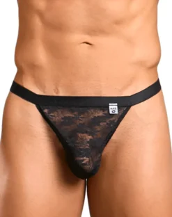 Malebasics Mbl82 Sexy Jockstrap Black Lace