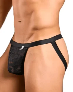 Malebasics Mbl82 Sexy Jockstrap Black Lace