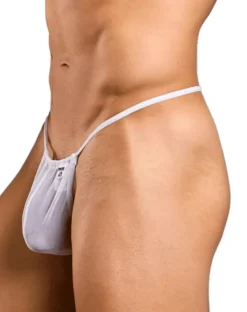 Malebasics Mbl59 Sinful Thongs White Mesh
