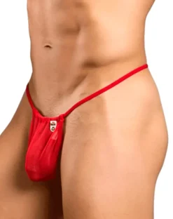 Malebasics Mbl59 Sinful Thongs Red Mesh