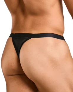Malebasics Mbl85 Y Sexy Thongs Black Mesh