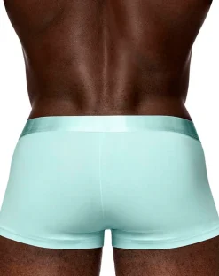 Male Power 129-281 Easy Breezy Mini Short With Sleeve Aqua