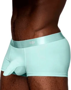Male Power 129-281 Easy Breezy Mini Short With Sleeve Aqua