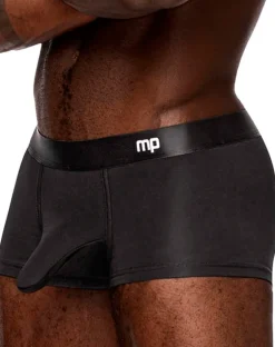 Male Power 129-281 Easy Breezy Mini Short With Sleeve Black