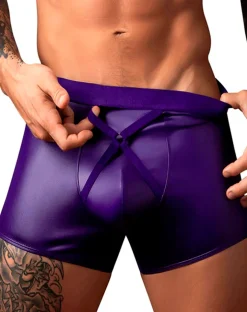 Male Power 152-302 Eggplant Crossover Short Plum