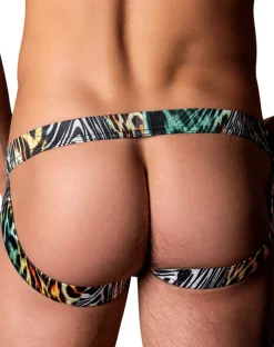 Male Power 392-295 Go Wild Sport Jock Multi Animal