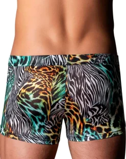 Male Power 143-295 Go Wild Uplift Mini Short Multi Animal