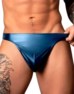 Male Power 442-301 Liquid Onyx 2.0 Bong Thong Blue