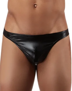 Male Power 440003 Liquid Onyx Classic Thong Black