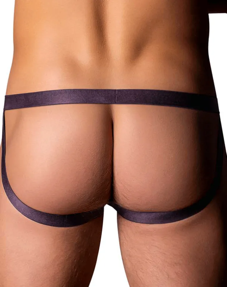 Male Power 386-291 Love Star Jock With Ring Purple