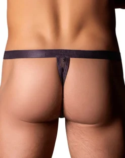 Male Power 416-291 Love Star Thong With Ring Purple