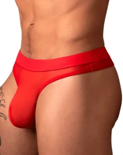 Male Power 442-307 Mesh 2 Bong Thong Red