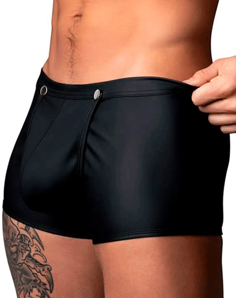 Male Power 120-298 Oh Snap Snap Off Short Black