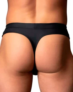 Male Power 410-298 Oh Snap Snap Off Thong Black