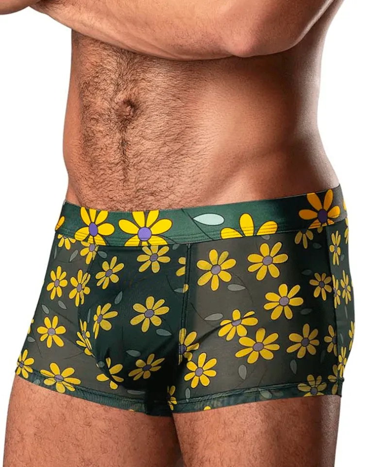 Male Power 145-285 Petal Power Pouch Short Daisy Print