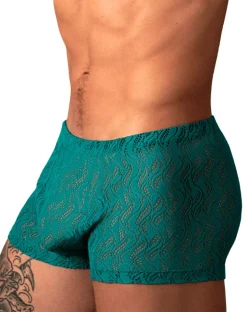 Male Power 150-305 Ripple Pouch Short Teal