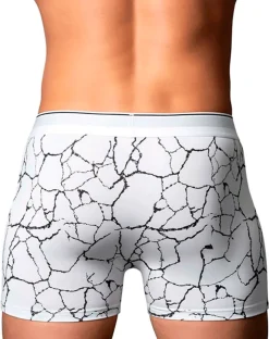 Male Power 160-299 Soo Cumfy Boxer Brief White-black