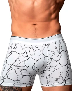 Male Power 160-299 Soo Cumfy Boxer Brief White-black