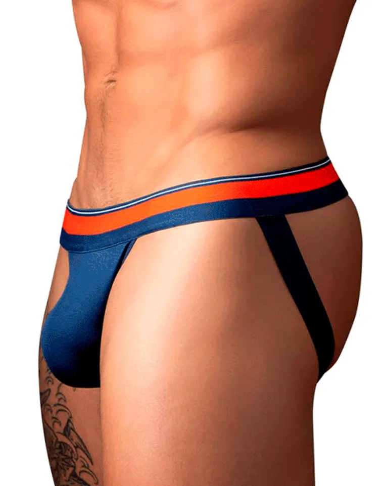 Male Power 349-299 Soo Cumfy Jock Navy
